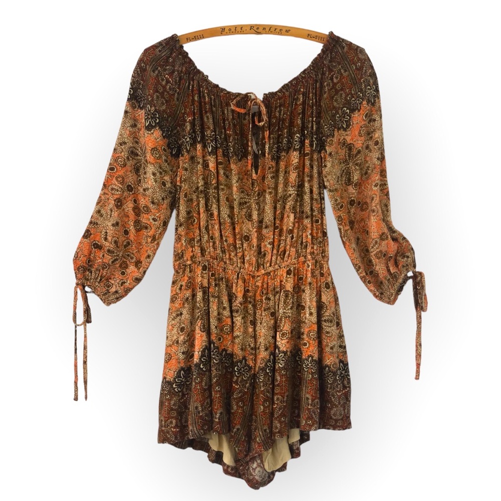 Free People Long Sleeve Romper